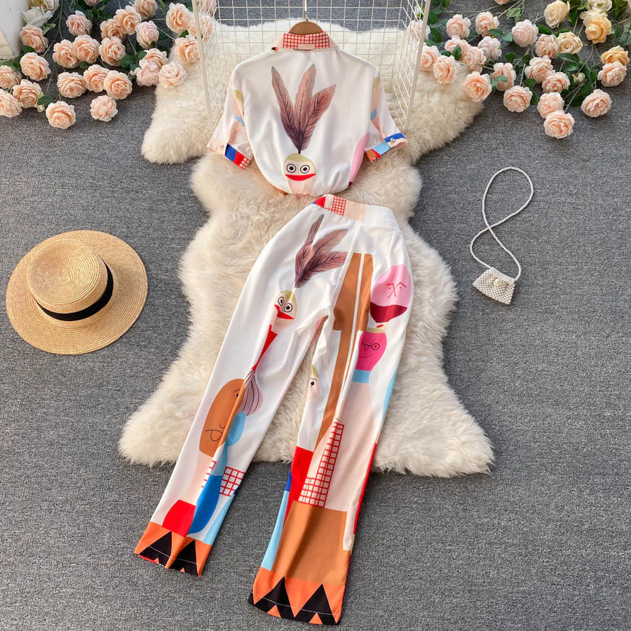 Brynn's Fusion Printed Coord Set