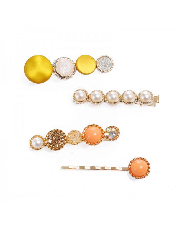 Trendy Pearl Hair Clips Jewellery For Women