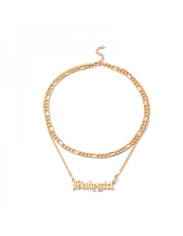 Ravishing Baby girl Gold Plated Multi Strand Necklace For Women/Girls