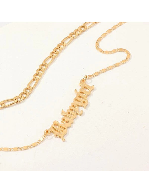 Ravishing Baby girl Gold Plated Multi Strand Necklace For Women/Girls