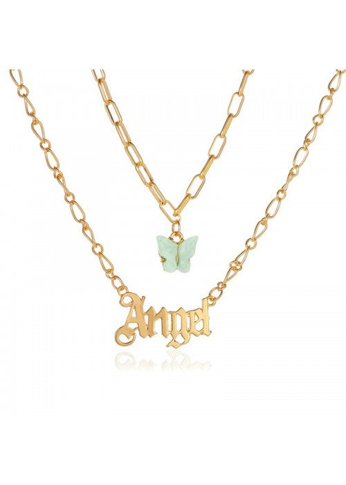 Jewellery For Women Multi Gold Plated Layered Necklace