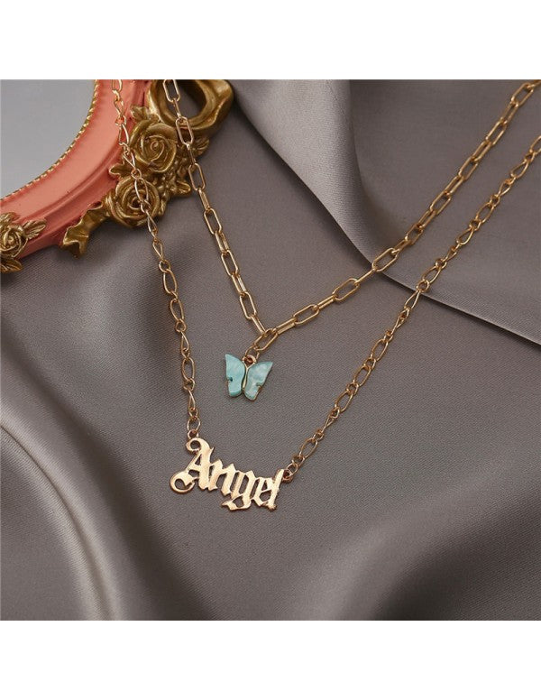 Jewellery For Women Multi Gold Plated Layered Necklace
