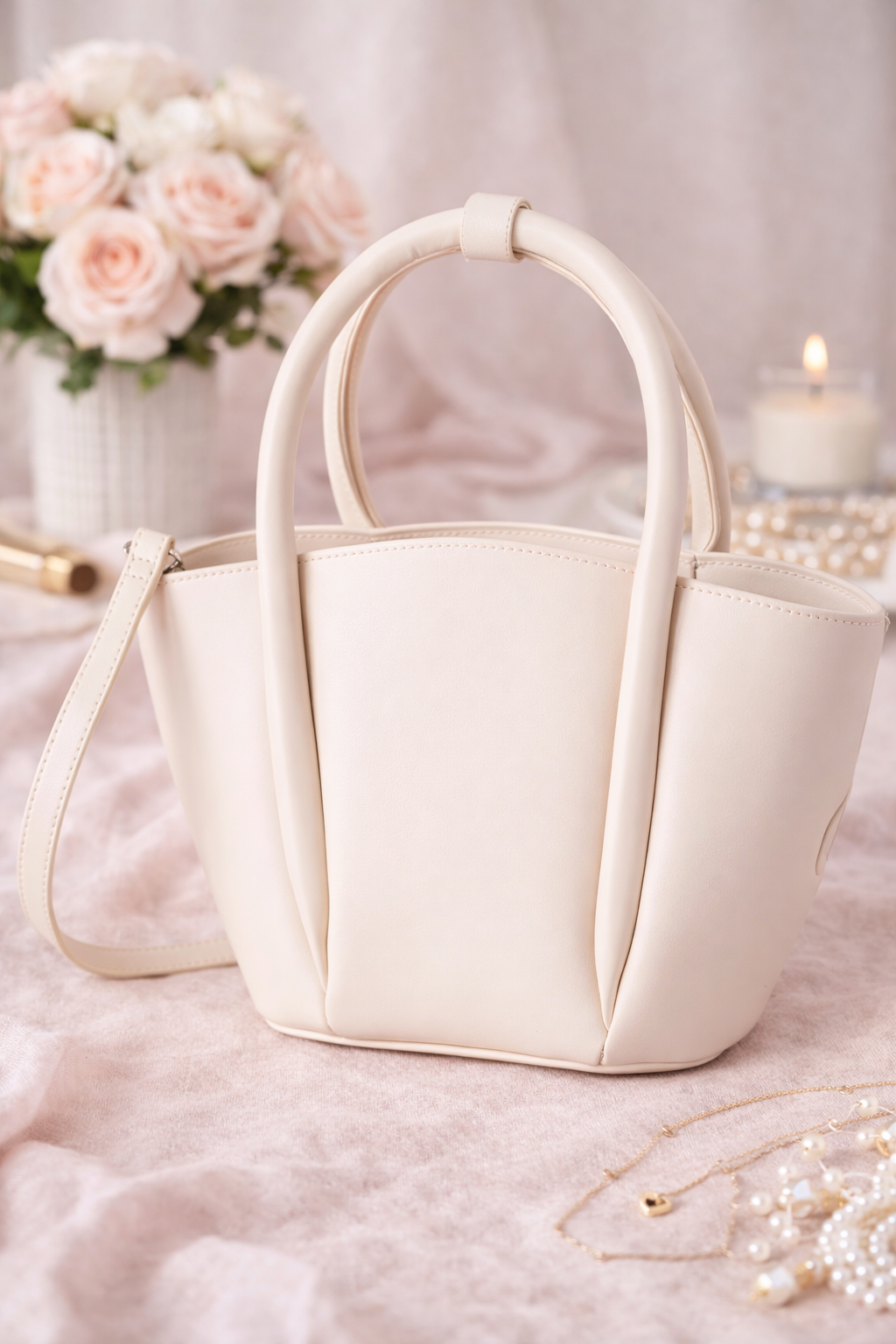 Kuko Shoulder Bag, Faux Leather