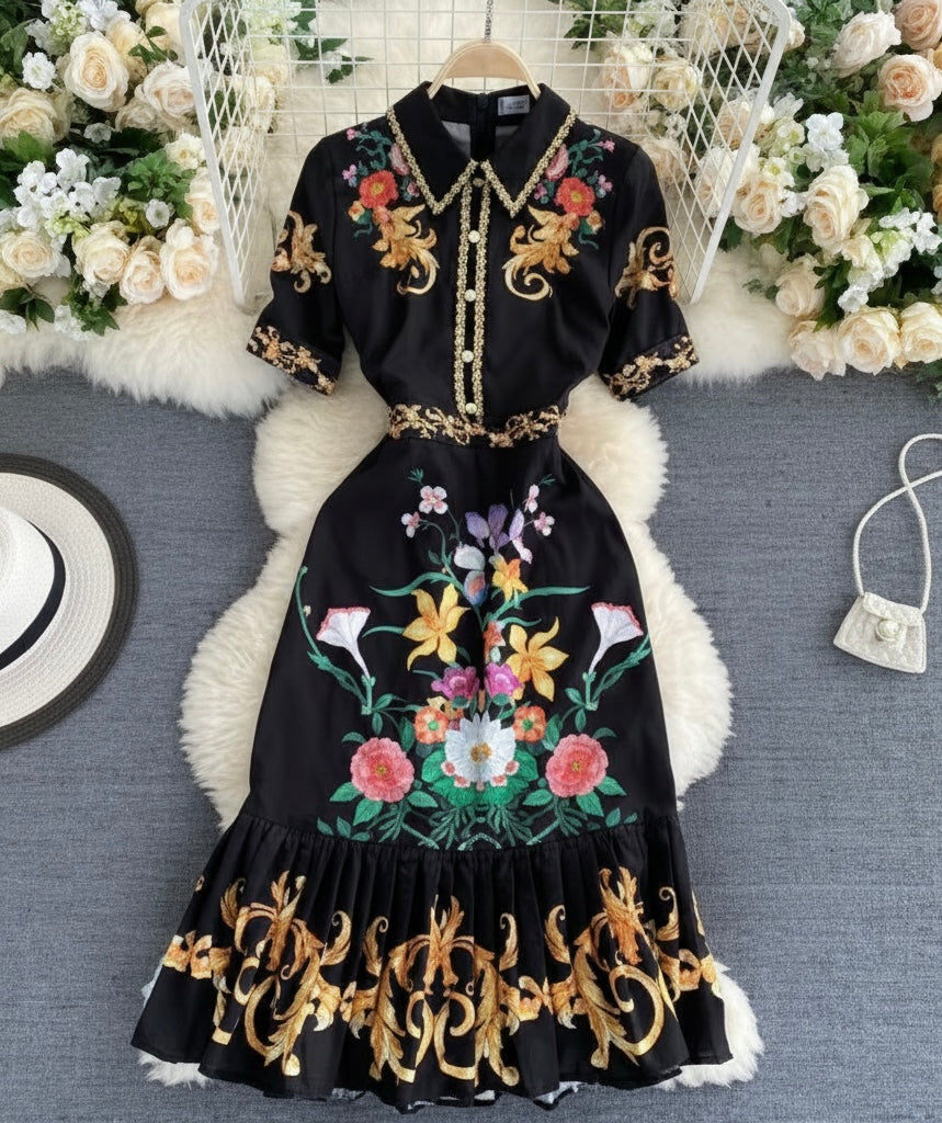 Matilda Palace Style Ruffle Dress