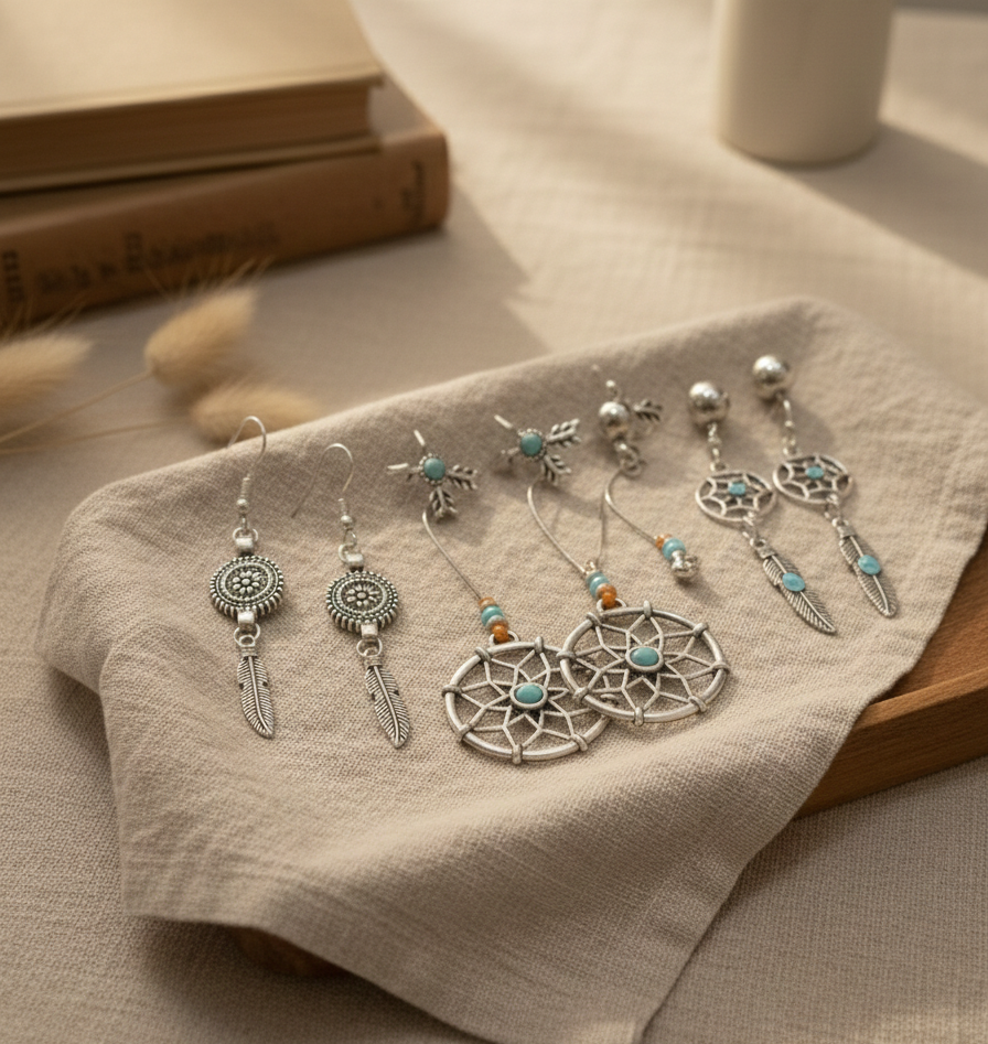 Blush Charm Earrings