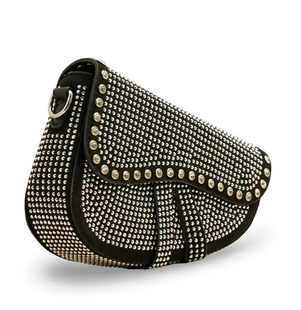 Silver Fancy Handbag