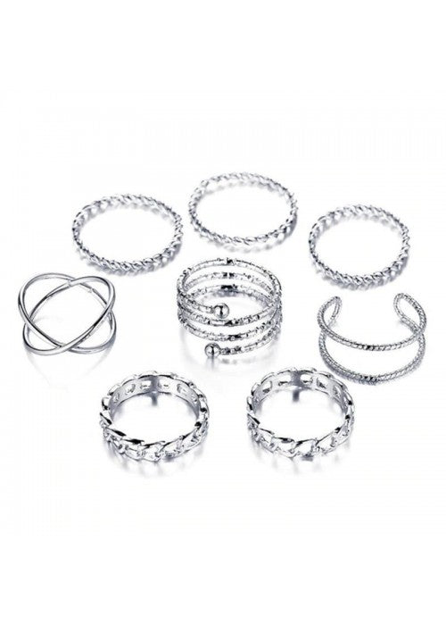 Exclusive Multi Designs Silver Plated Magnificent Rings For Women/Girls