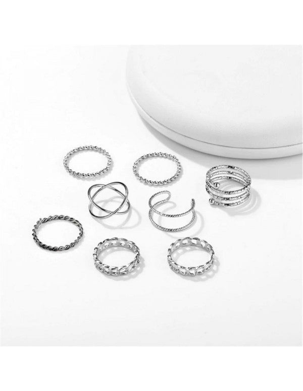 Exclusive Multi Designs Silver Plated Magnificent Rings For Women/Girls