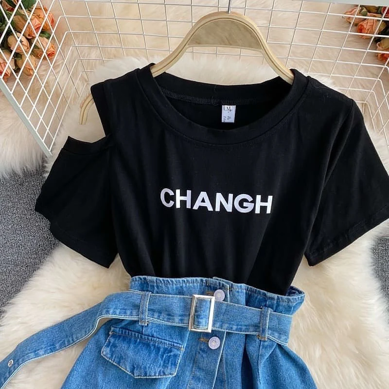 Denim Chic Ensemble