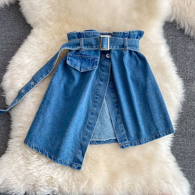 Denim Chic Ensemble