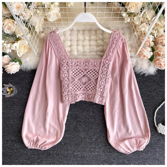 Chic Crochet Haven Top