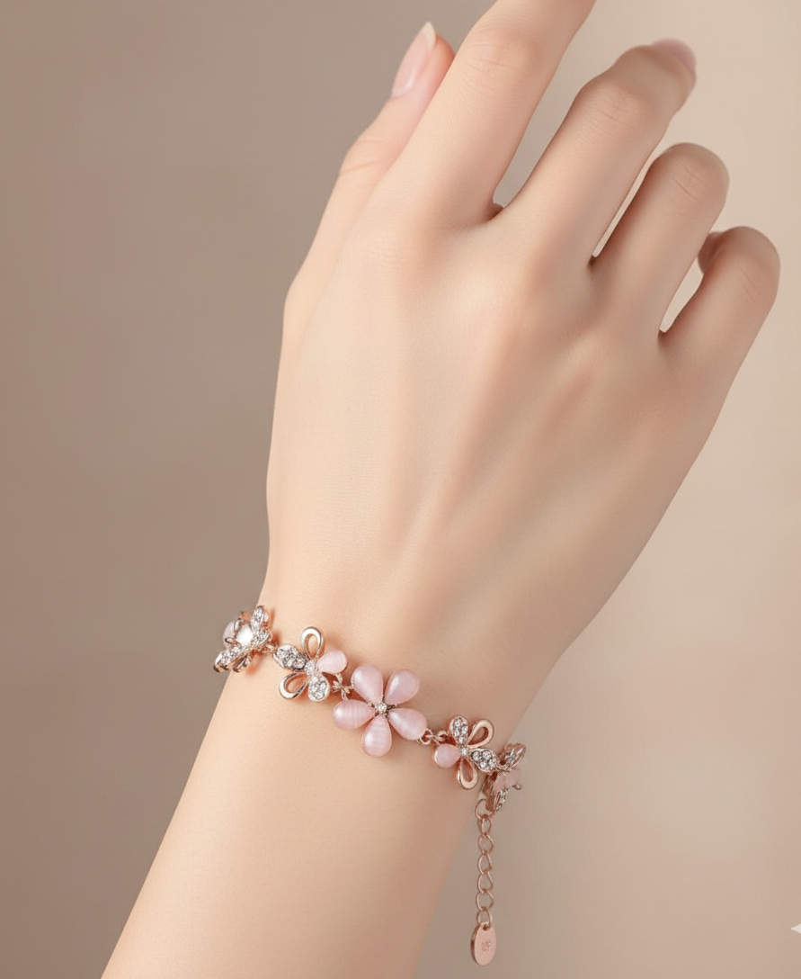 Rose Gold Adjustable Bracelet