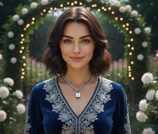 Jewellery For Women Silver-Toned Silver Plated Layered Necklace