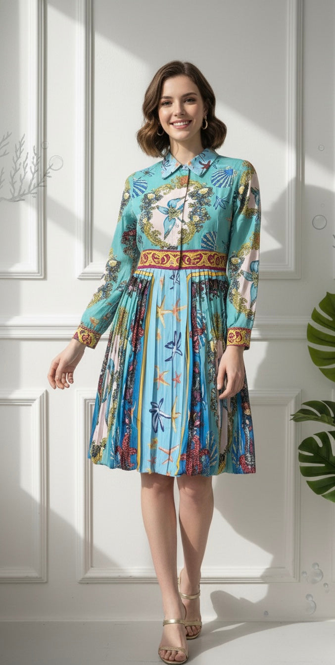 The Tropicana Shirt Dress