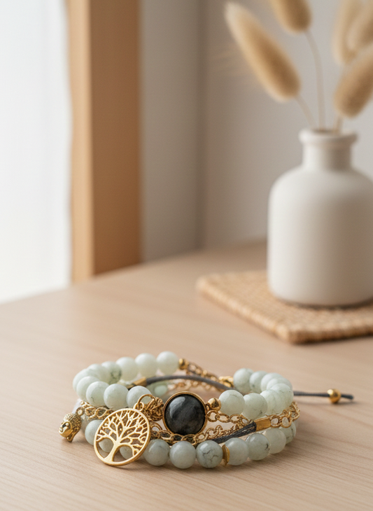 Serenity Tree Charm Bracelet