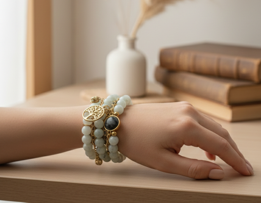 Serenity Tree Charm Bracelet