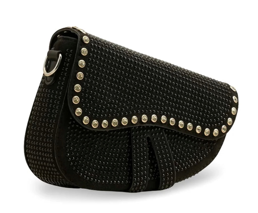 Black Fancy Handbag